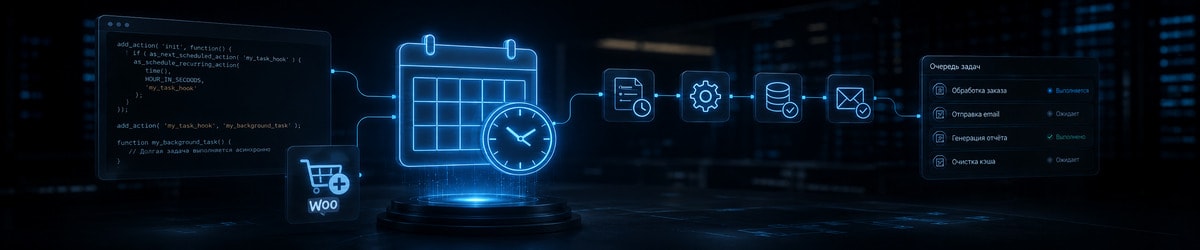 Action Scheduler для асинхронного выполнения задач в WooCommerce